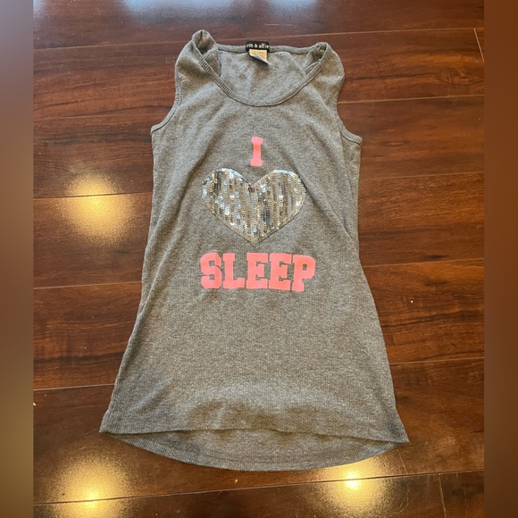 ⭐️EUC - Lot of 4 - Em & Alfie Pajama Tank Tops Juniors Size Large - Picture 8 of 10